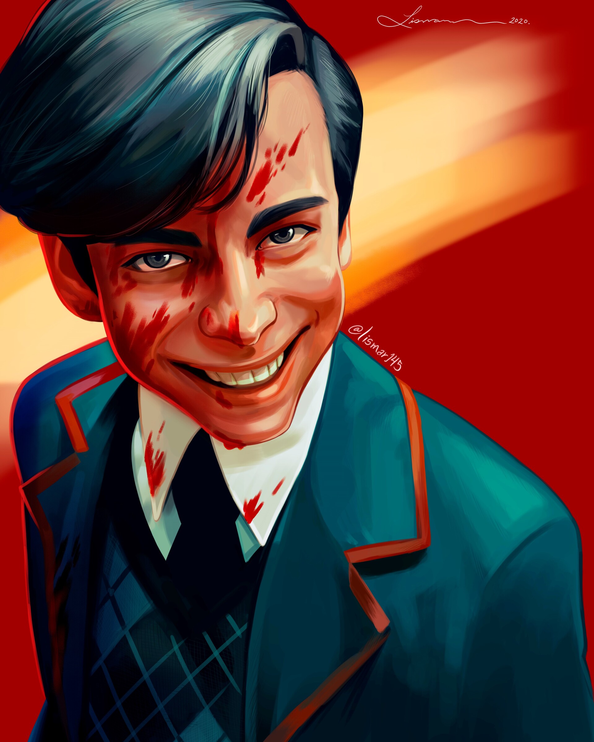 ArtStation Number 5 The Umbrella Academy Illustration