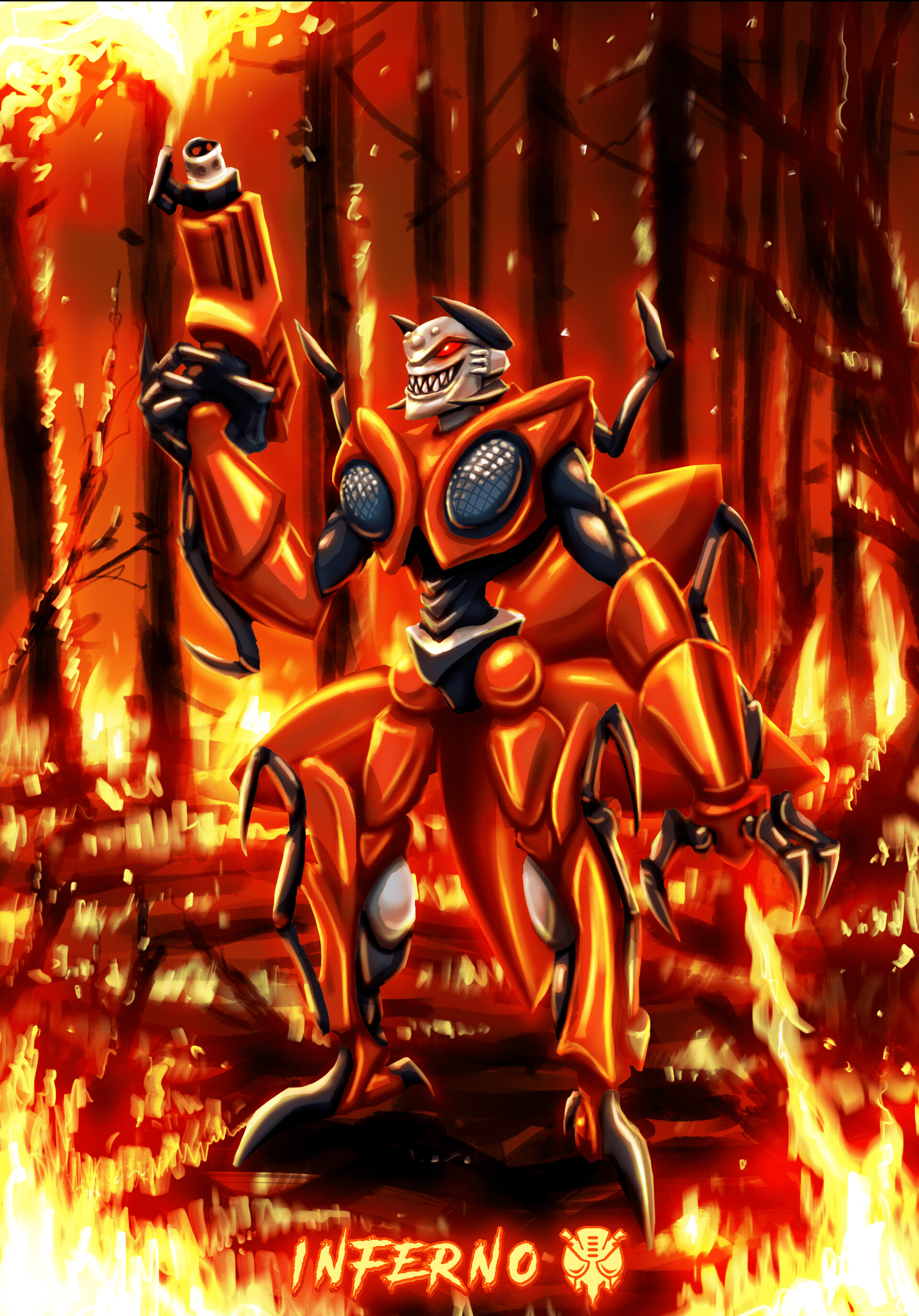 Transformers online animated inferno