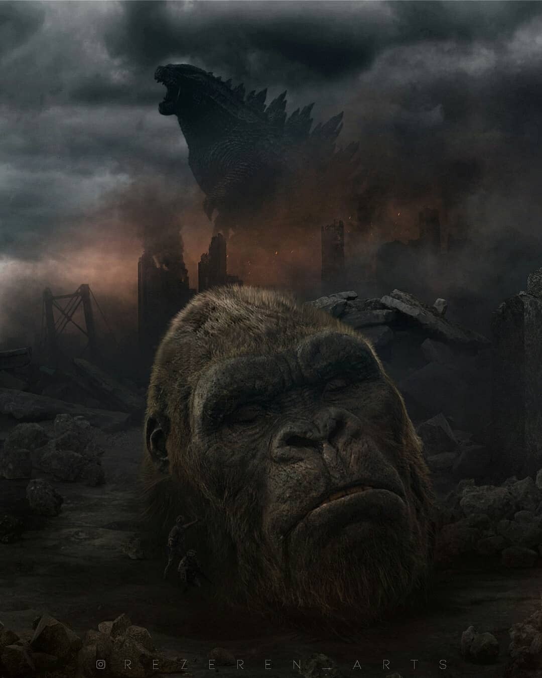 ArtStation Godzilla vs Kong