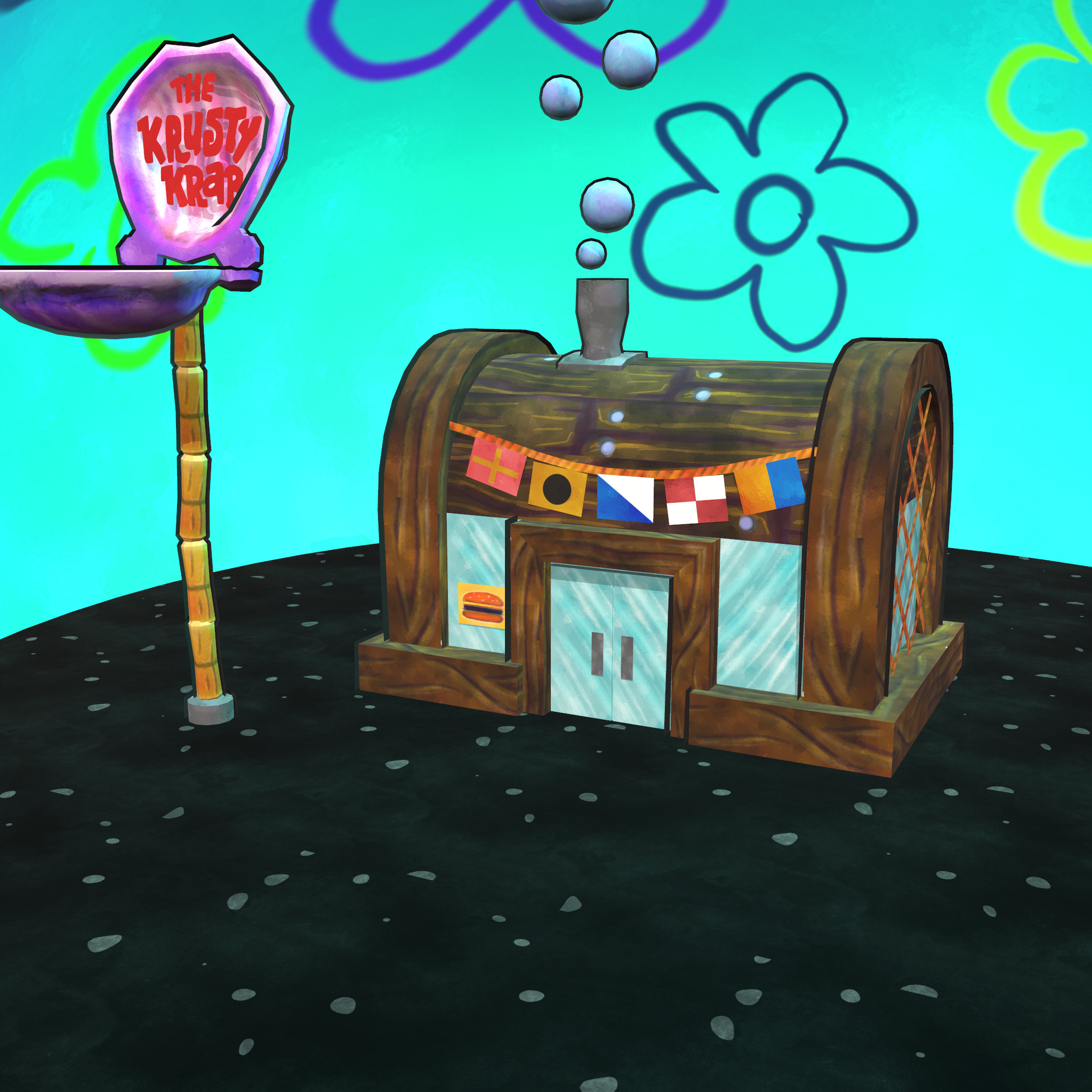 Krusty Krab Inside
