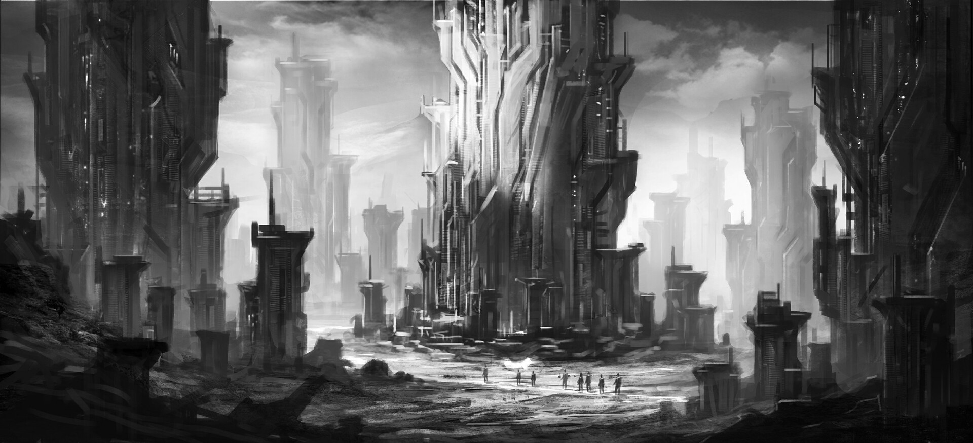 ArtStation - Sci-Fi City