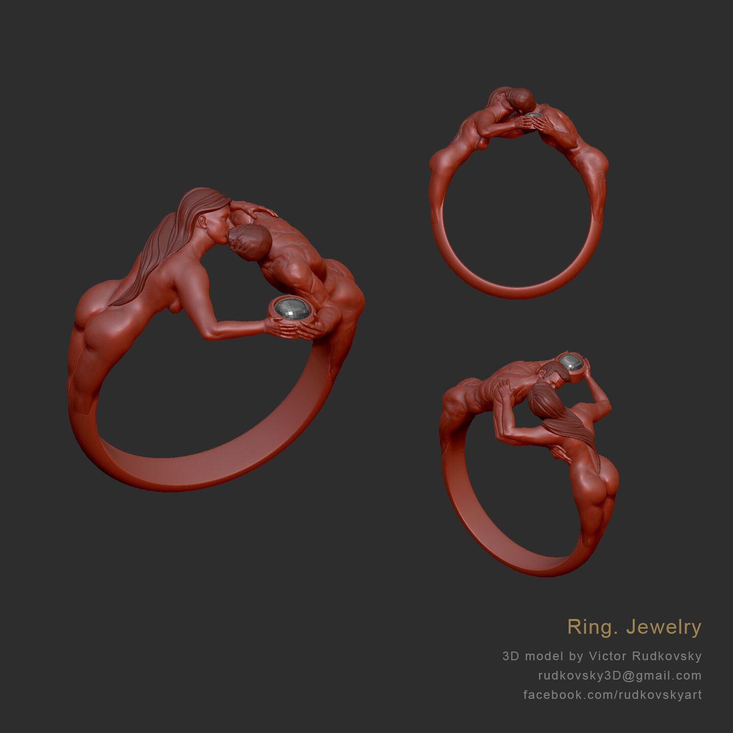 Jewelry 3d modeling