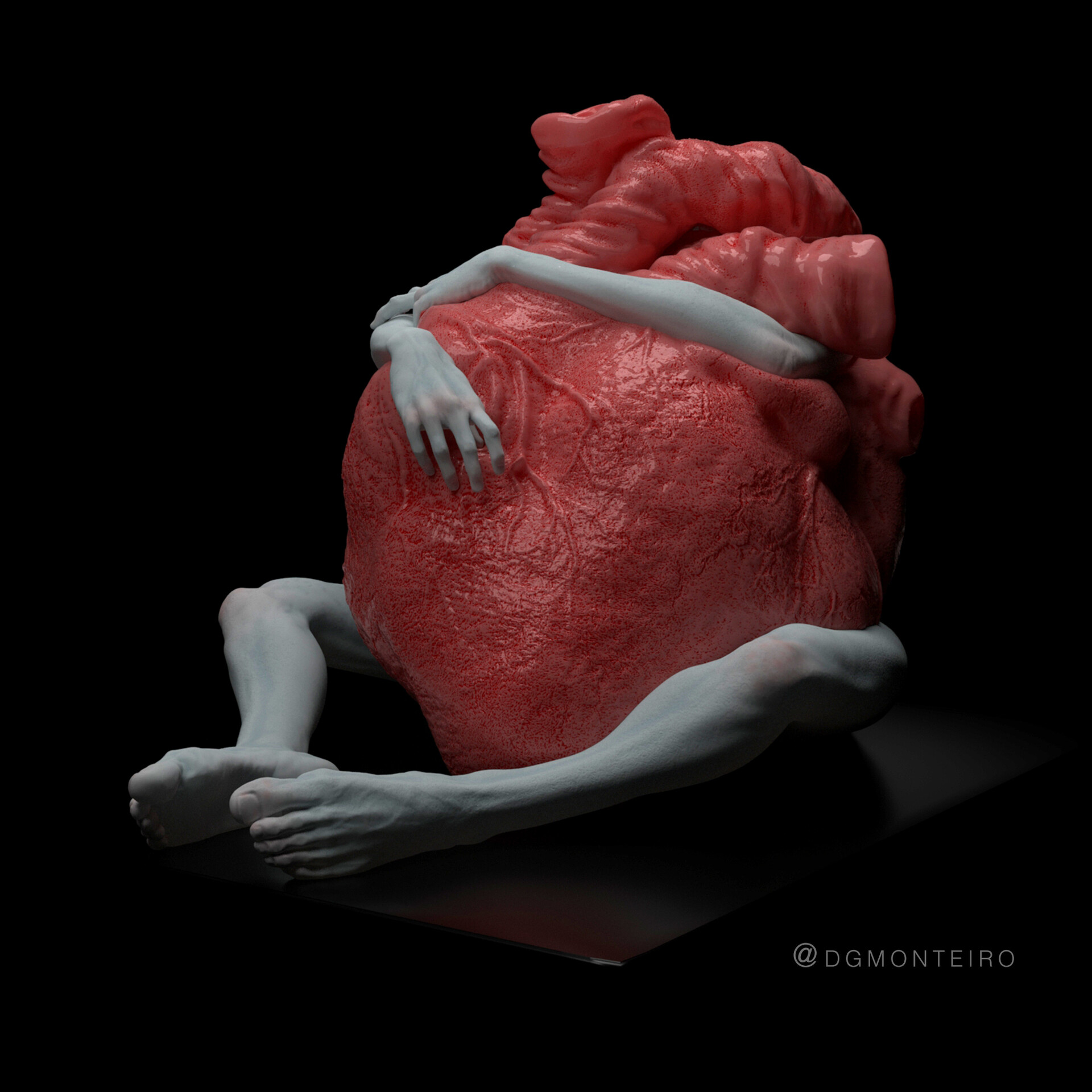 ArtStation - Heart Hugger