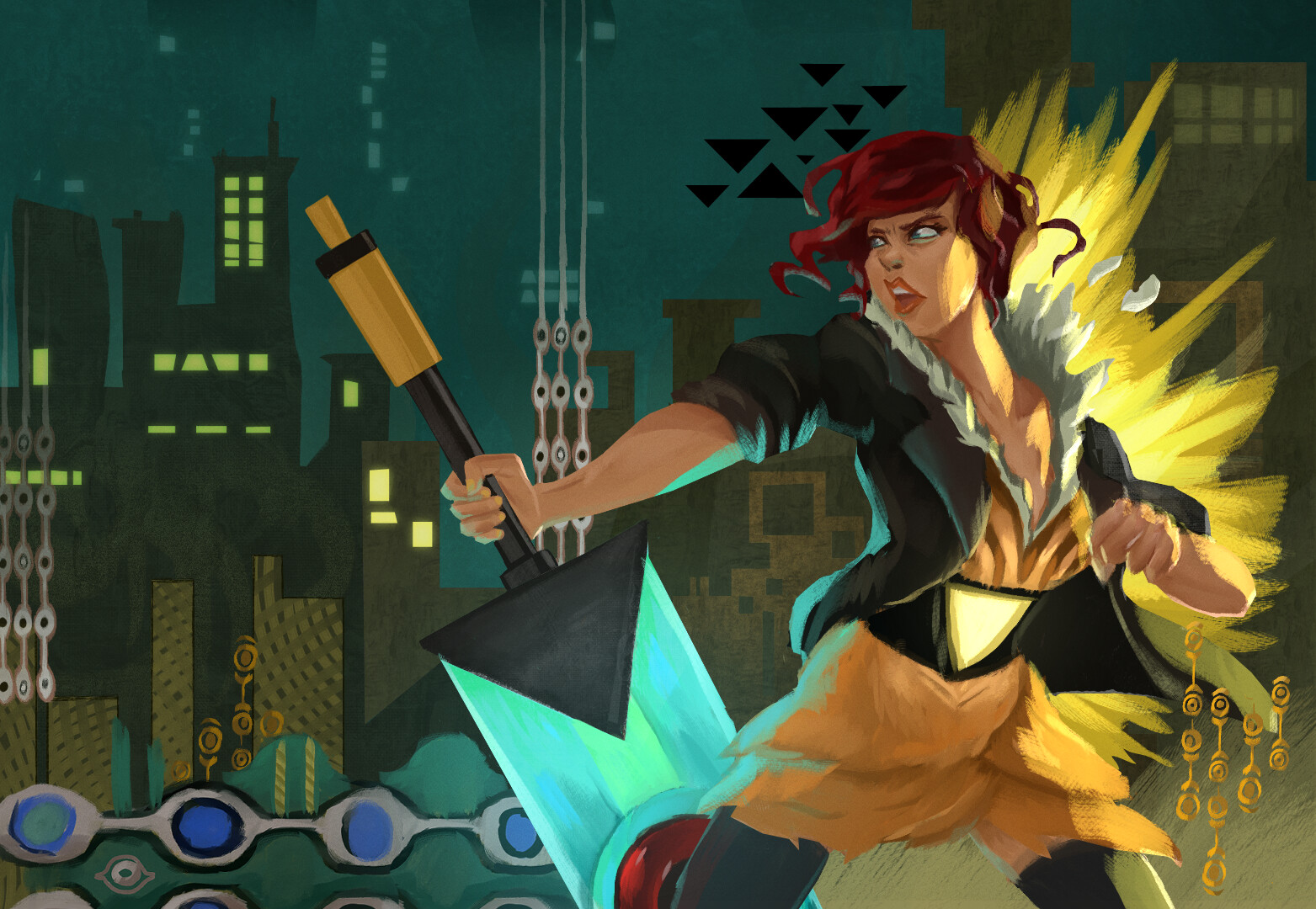 Completed illustration
