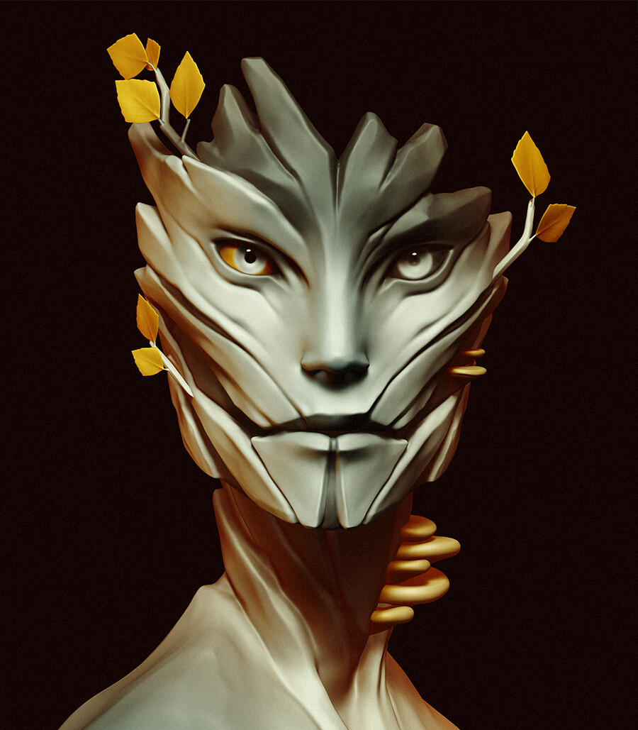 Birch dryad