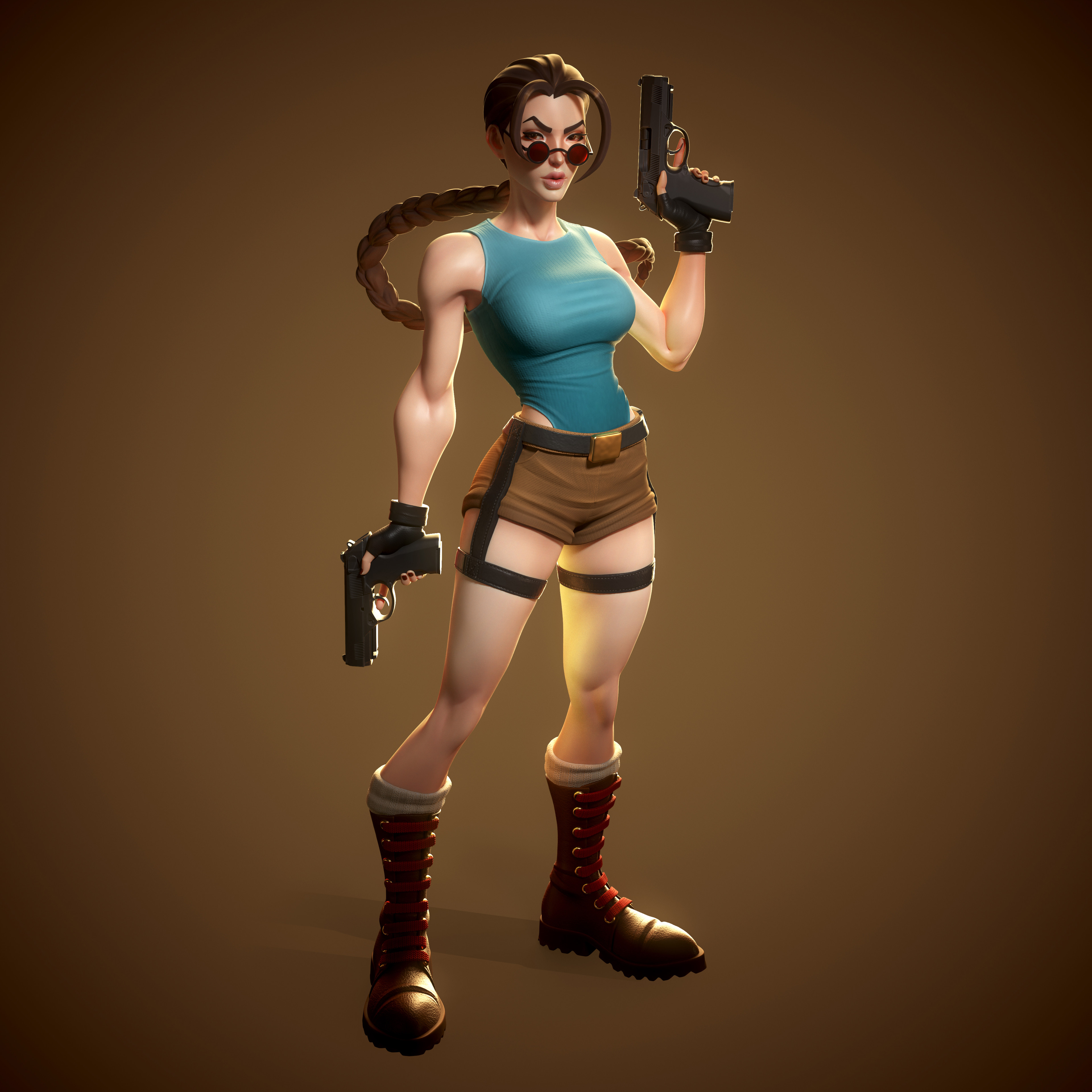 Artstation Lara Croft Tomb Raider Fan Art Kat Unsworth.