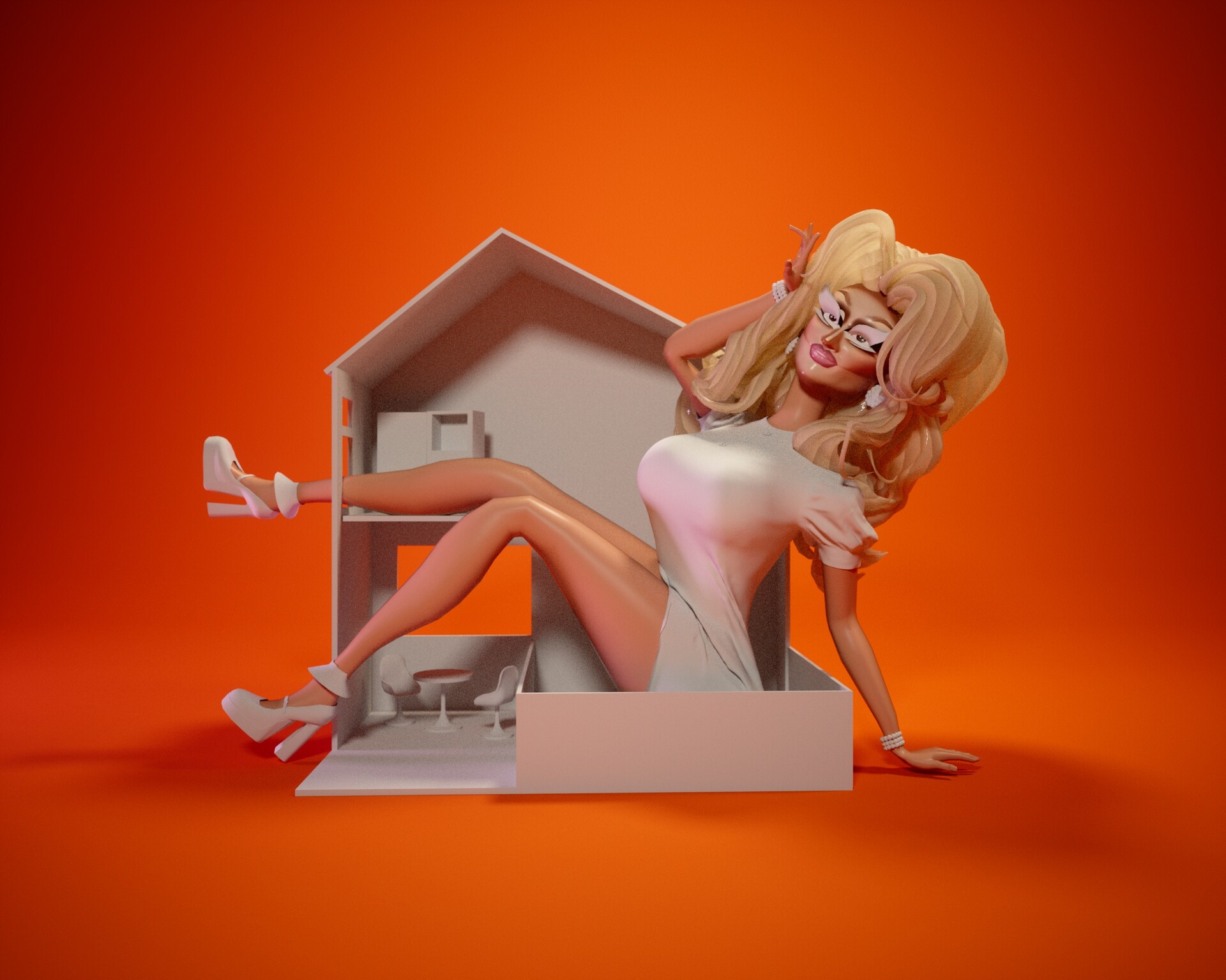 wetblog. Trixie model 