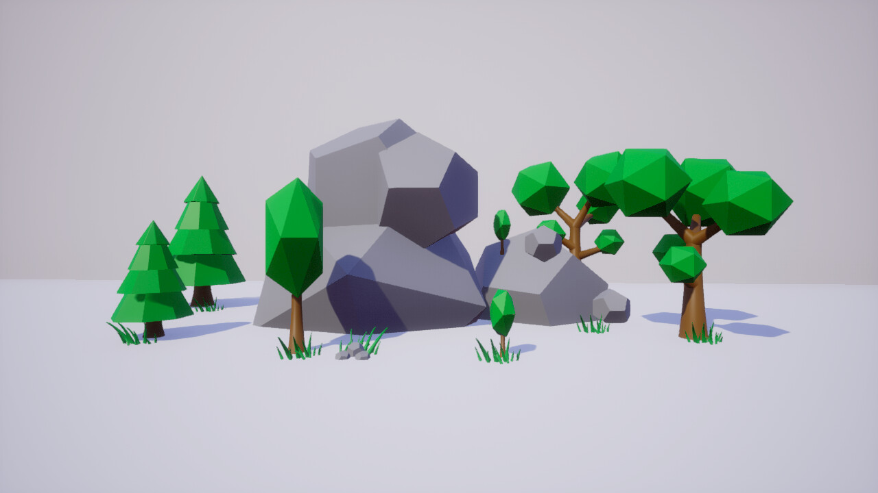 ArtStation - Low Poly Nature Pack