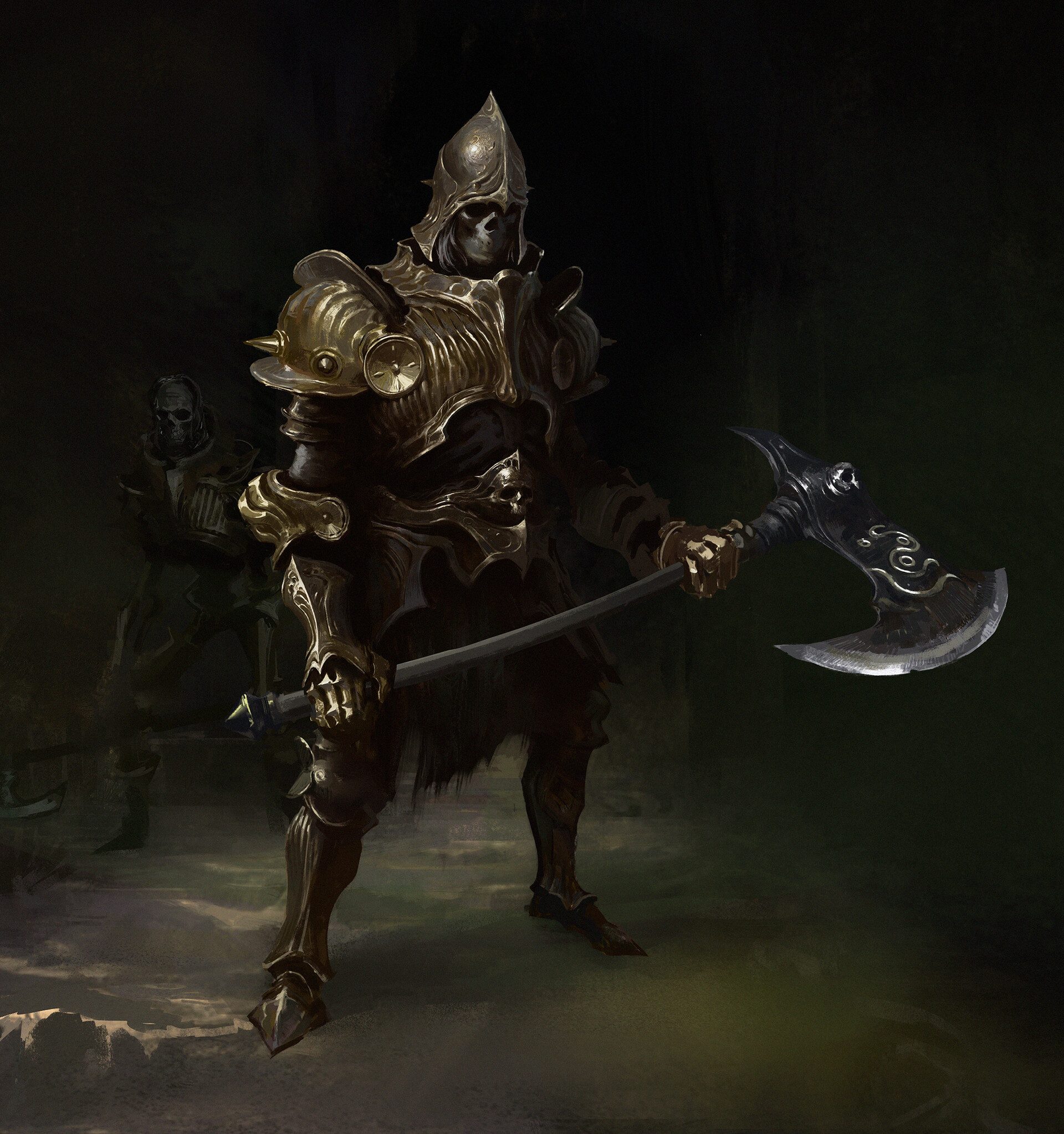 Undead Executioner by Yuming Li ImaginaryMonsters