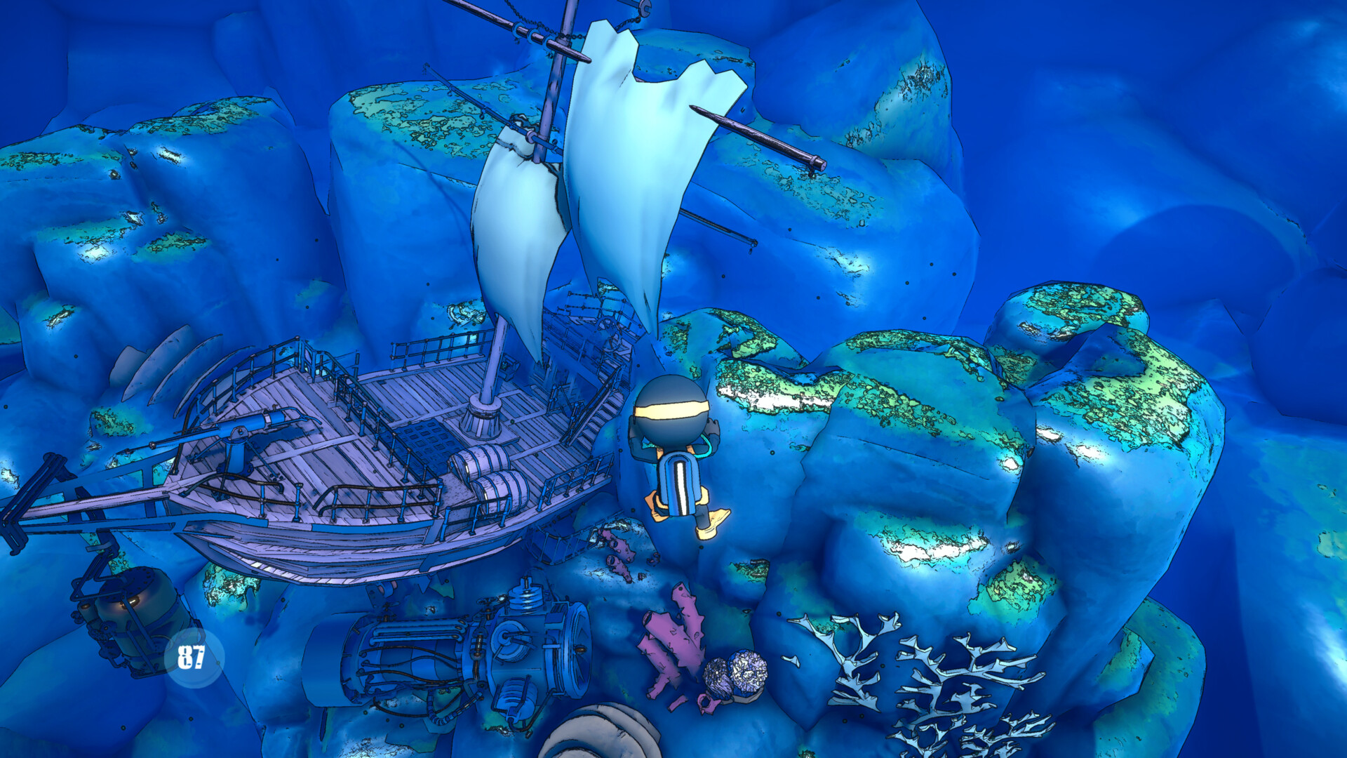 ArtStation Scuba Steve (Game Jam Environment)