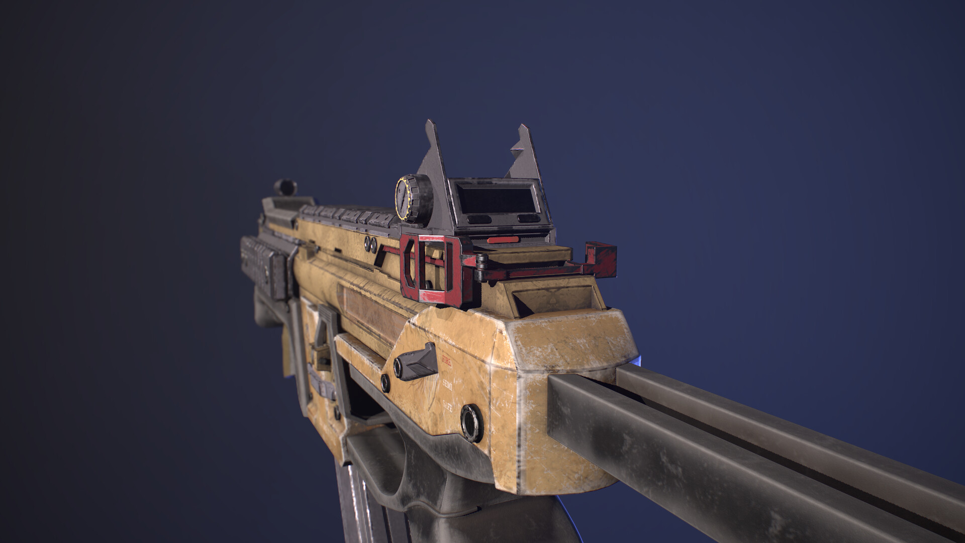 Artstation R99 Apex Legend Fan Art