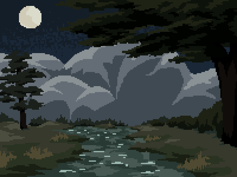 Pixel Art Background Tutorial