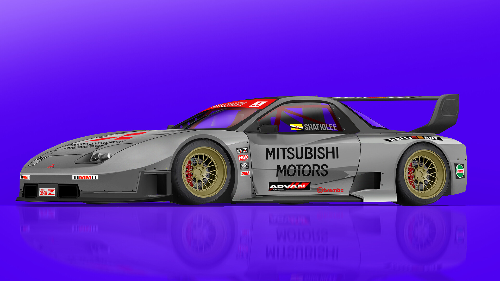 Artstation Mitsubihi Gto 3000gt Lm Edition Gran Turismo 1 Shafiq Lee