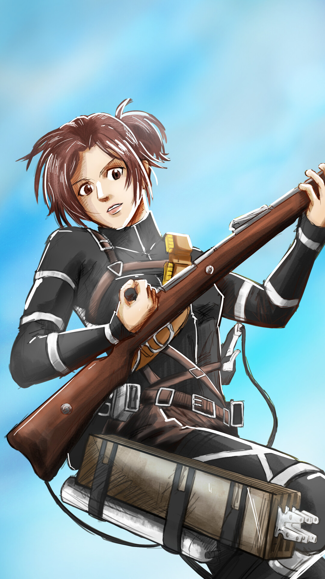 Sasha Attack On Titan Fan Art