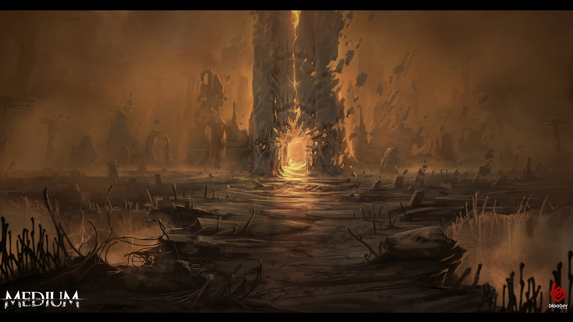 Spirit World by Michał Sałata : r/ImaginaryHellscapes