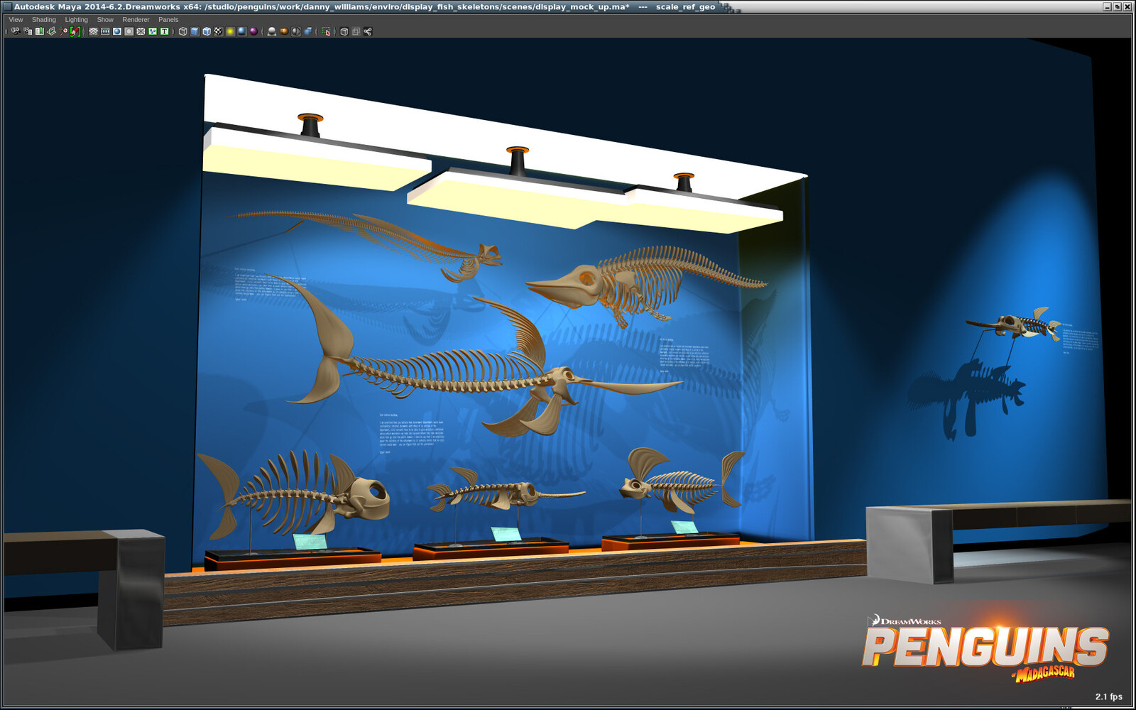 Concept Environment Design for Penguins of Madagascar Designs by myself