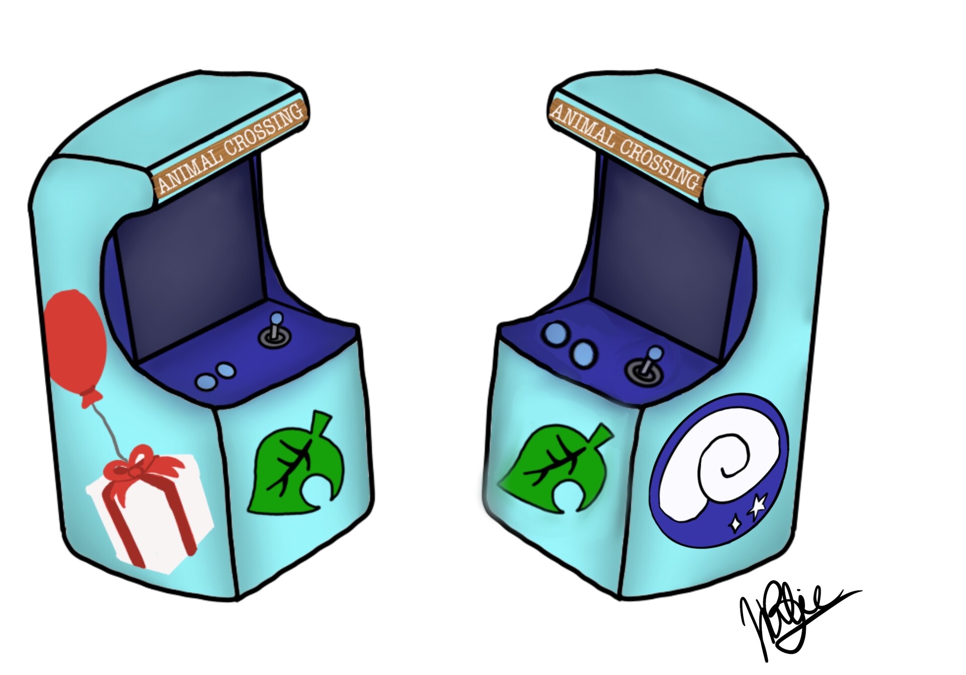 Artstation Animal Crossing Arcade Machine Julie Blackwood Community site for fans of animal crossing of all ages. artstation