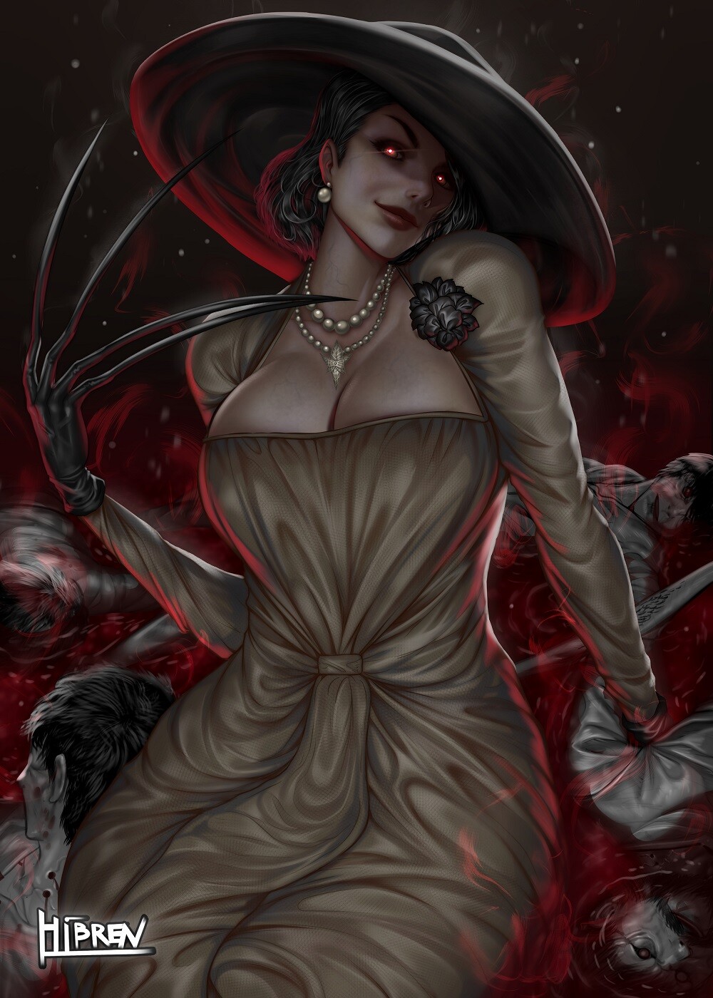 ArtStation - Lady Dimitrescu