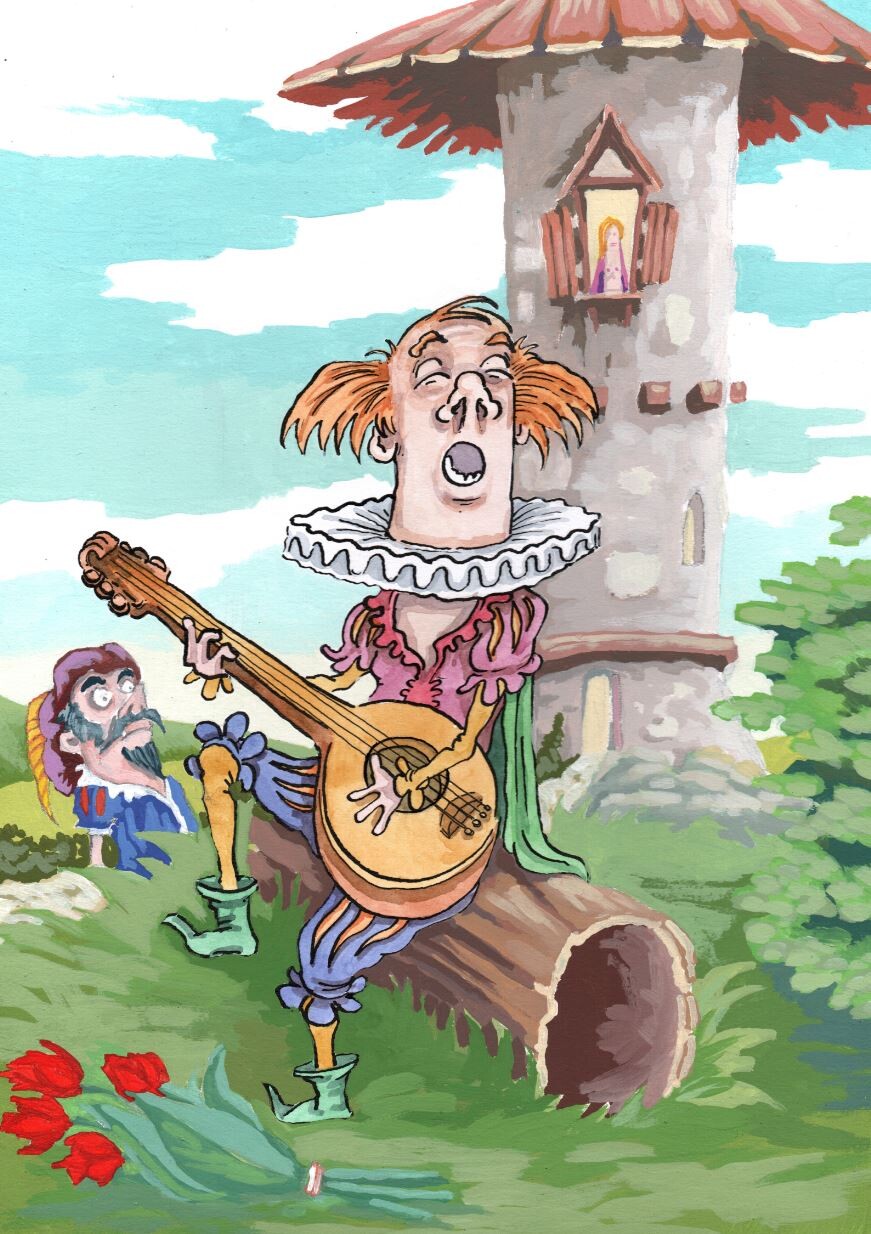 ArtStation Throttle the Bard