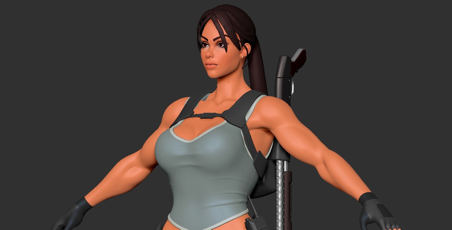 ArtStation - Lara Croft Project