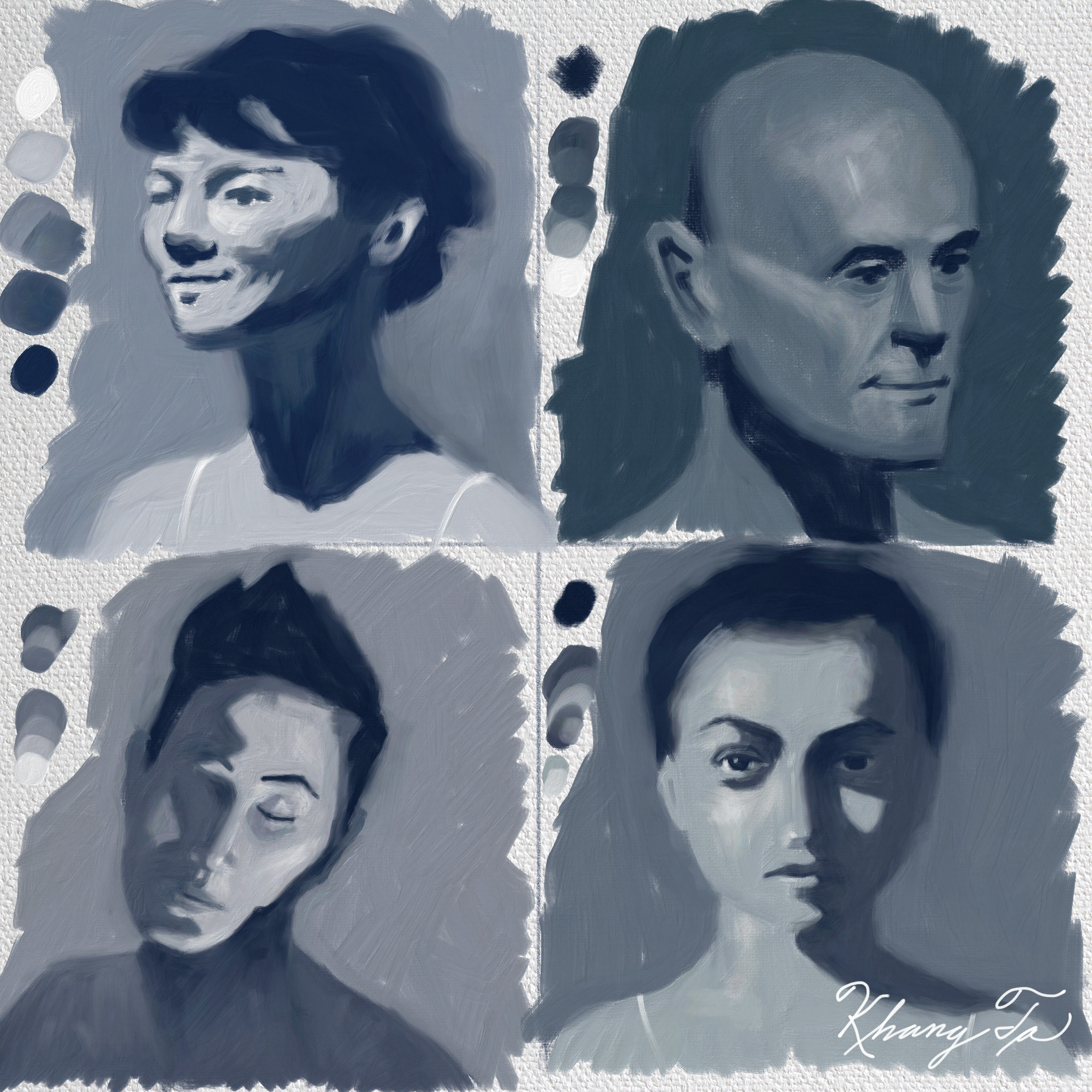 Portrait Painting Practice with Joseph Todorovitch