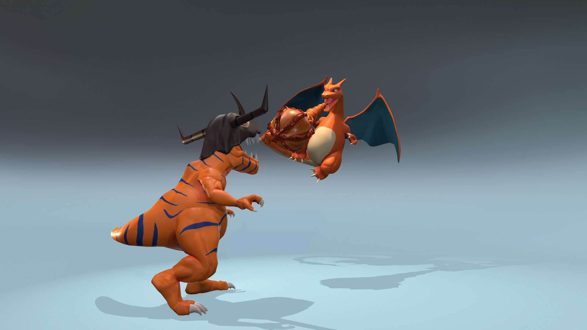 Luis Daniel Clemente - Charizard VS Greymon