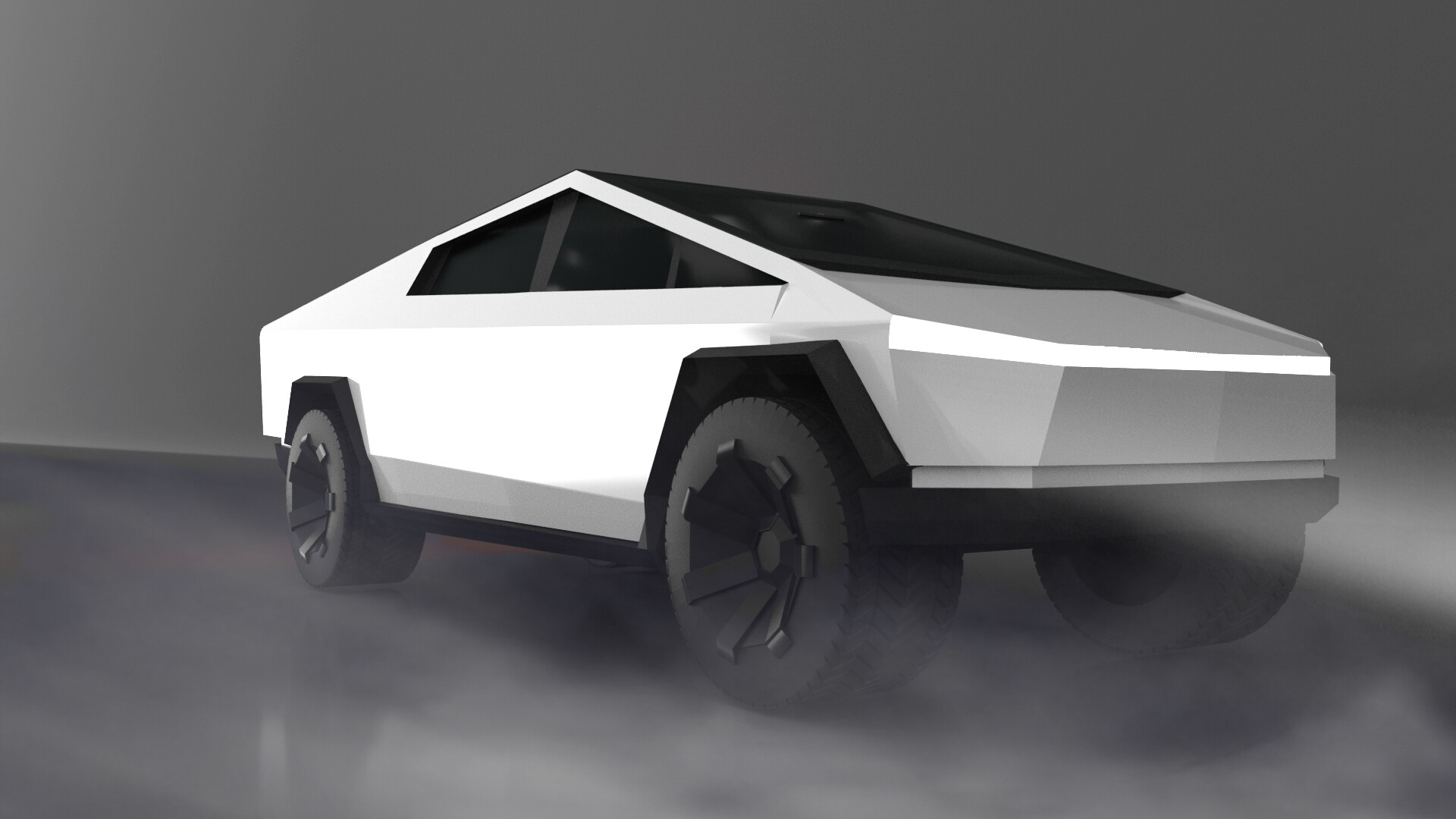 ArtStation - Tesla Cybertruck
