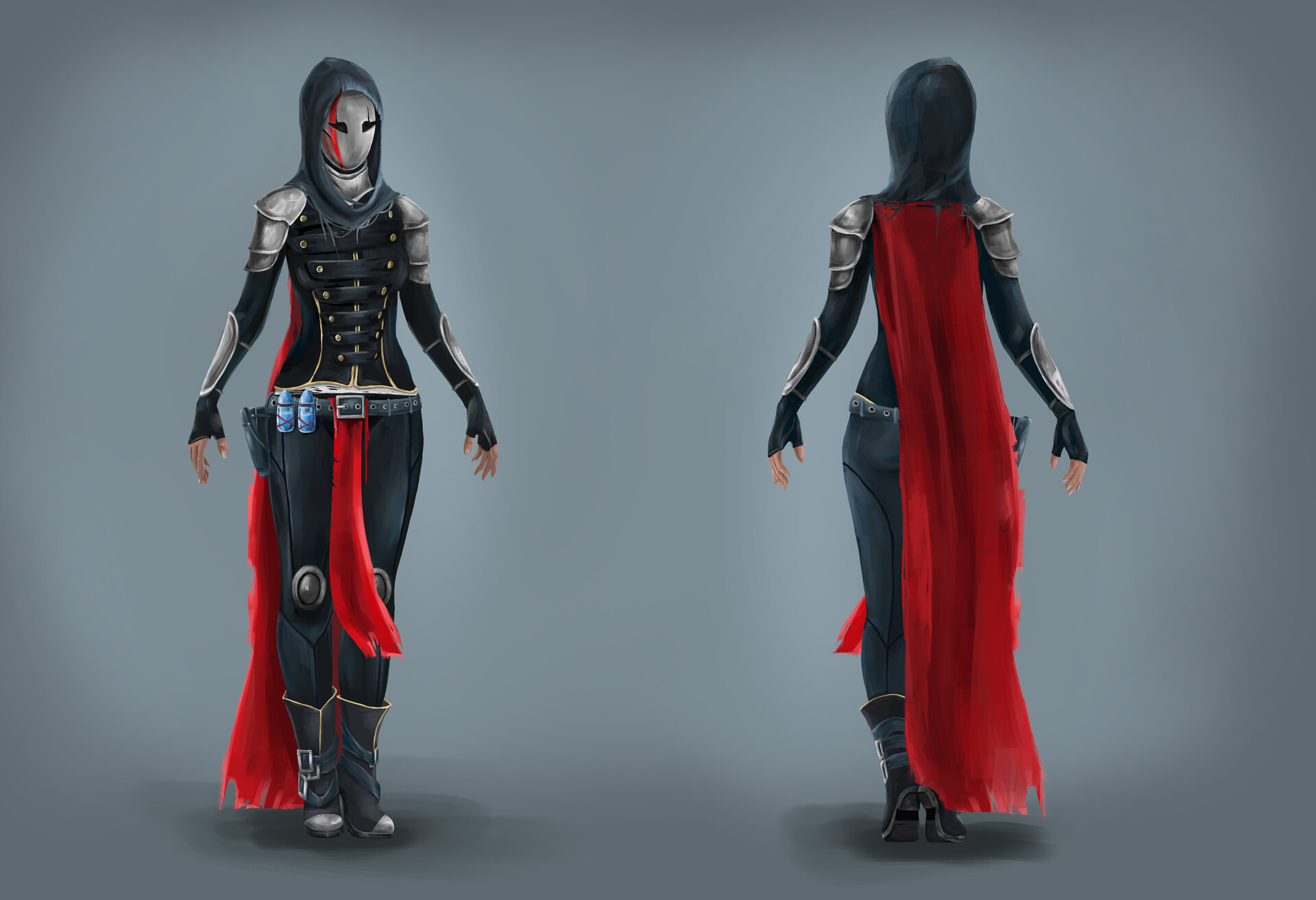 Lyubov Semenkova - Character concept art: Melania