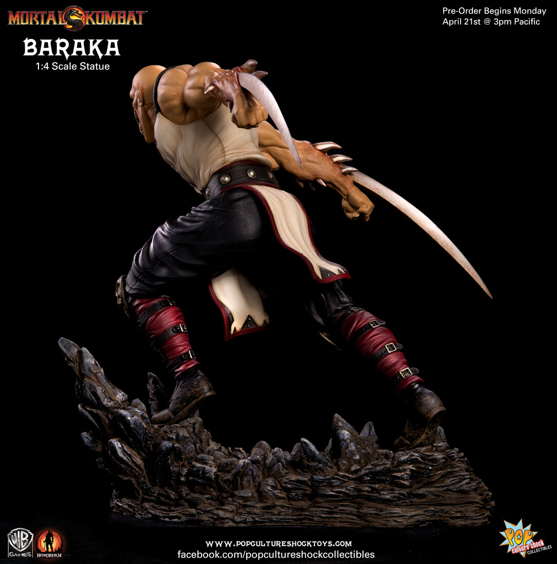 Baraka (Mortal Kombat 9) - 1/4 Scale Statue [Pop Culture Shock]