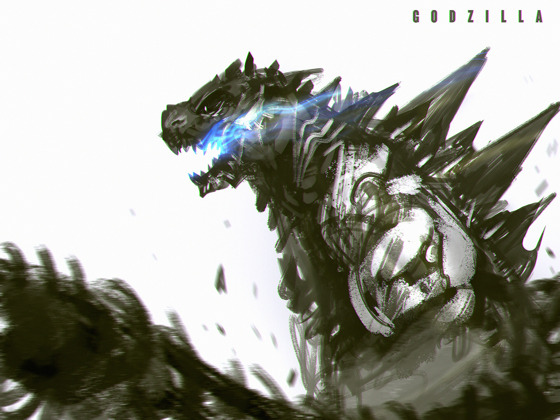 ArtStation Godzilla Fanart