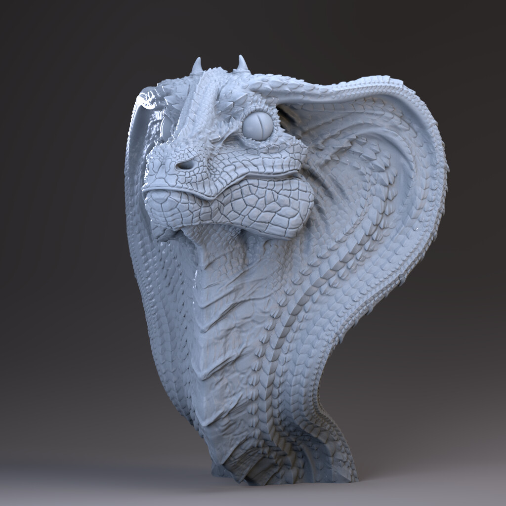 3D Print of Snake by llethander