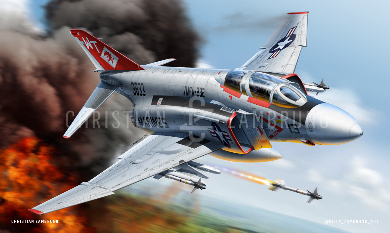 Christian Zambruno - McDonnell Douglas F-4J Phantom II