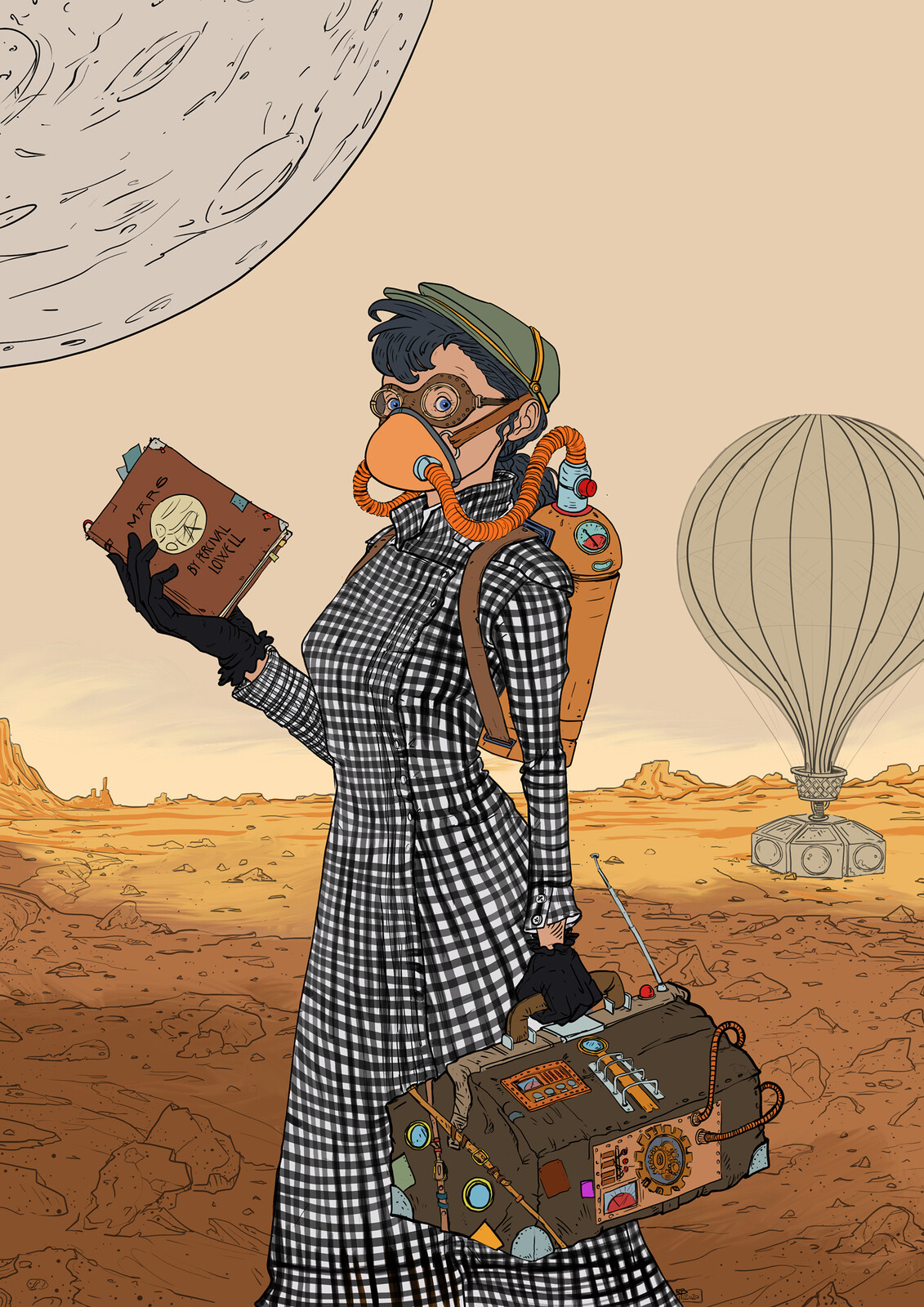 Nellie BLY on MARS - COLOR STEP