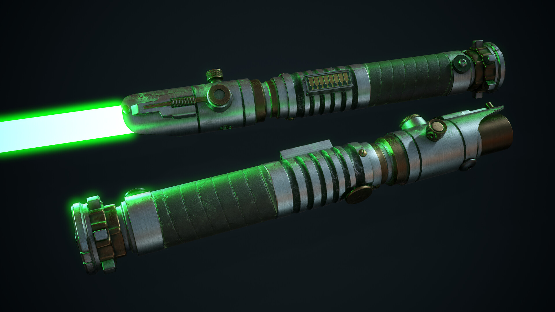 ArtStation Lightsaber Satele Shan