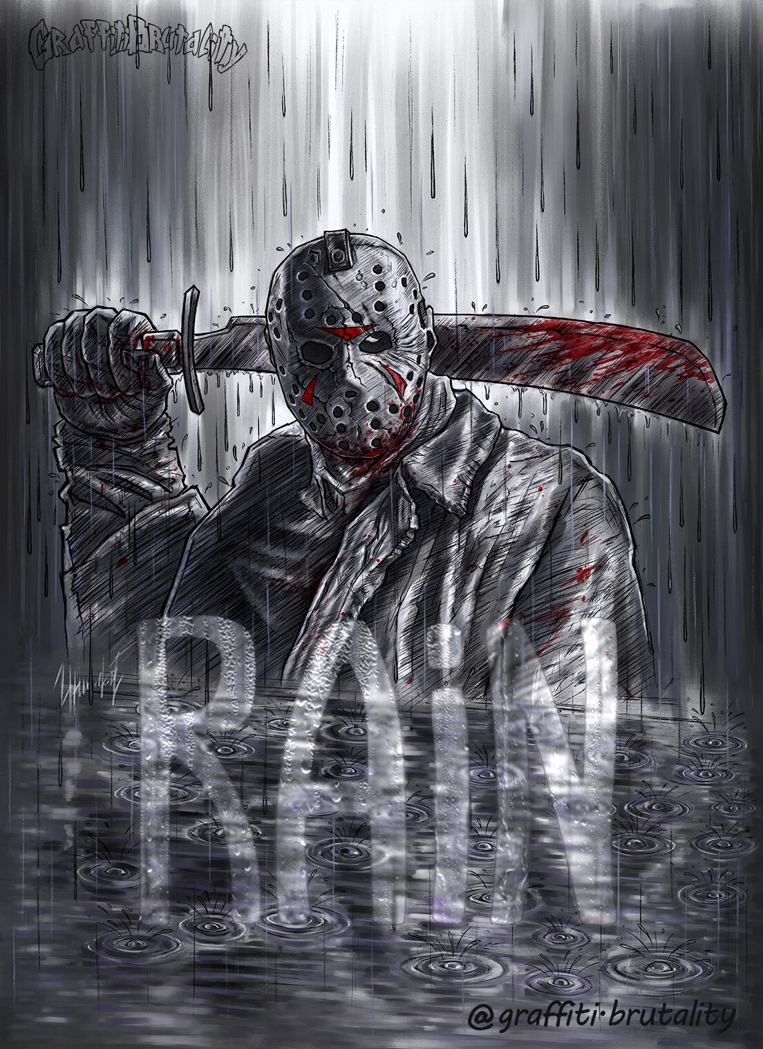 friday the 13th sketch
