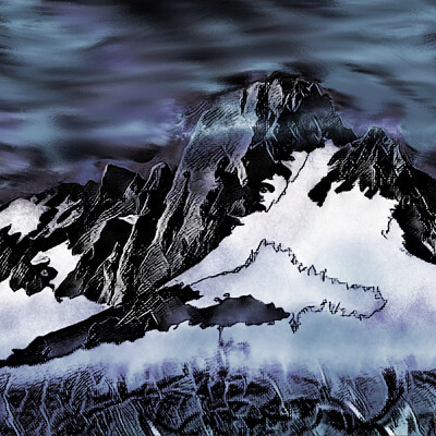 Mt.Sill-Winter Twilight