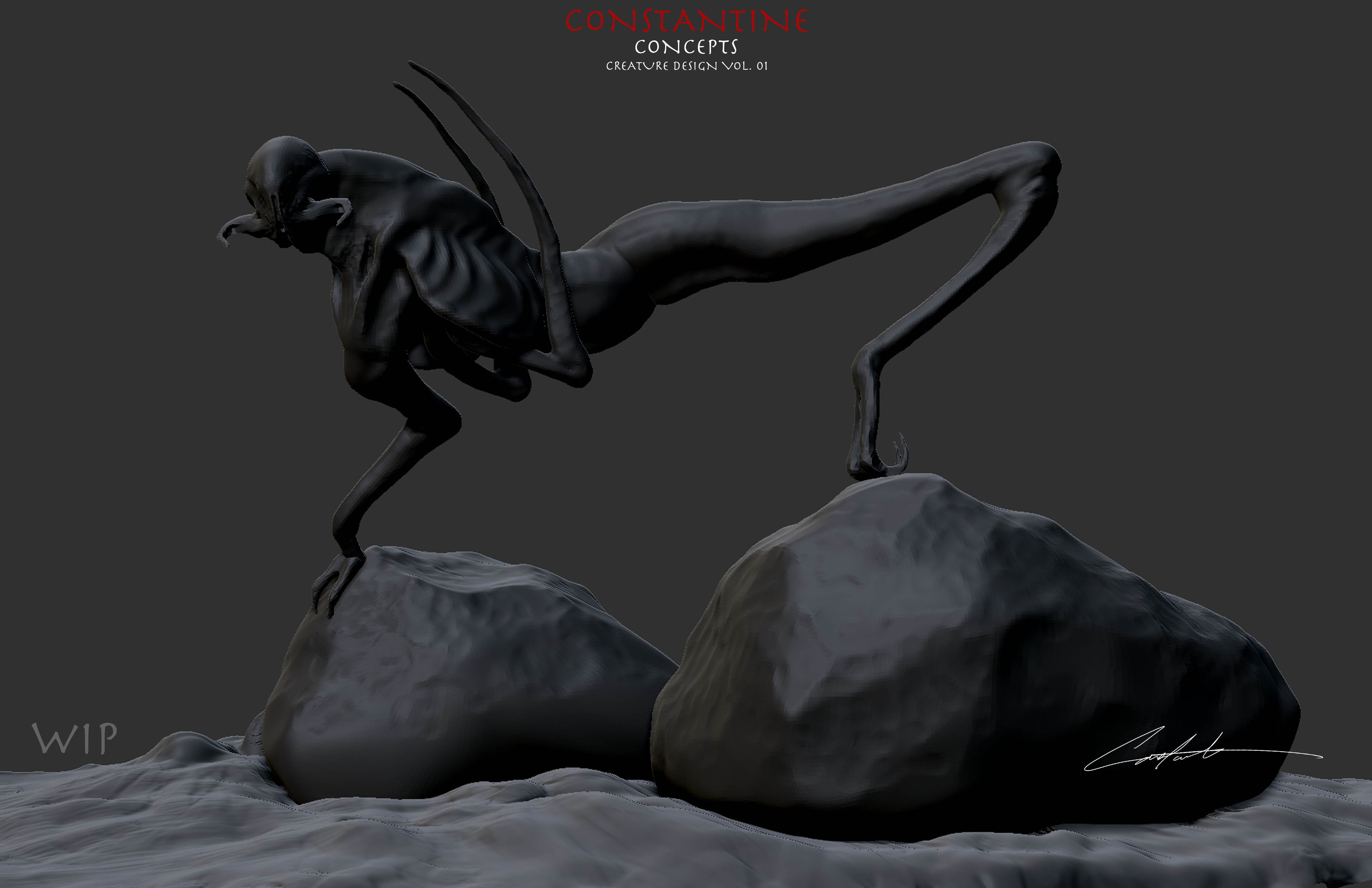 Constantine Sekeris Constantine Creature Volume 1 Design