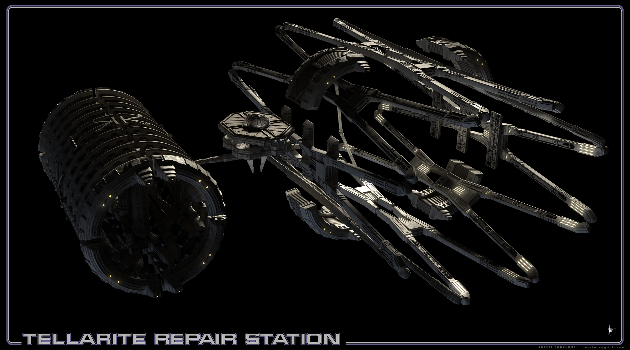 Robert Bonchune Tellarite Repair Station Star Trek Enterprise