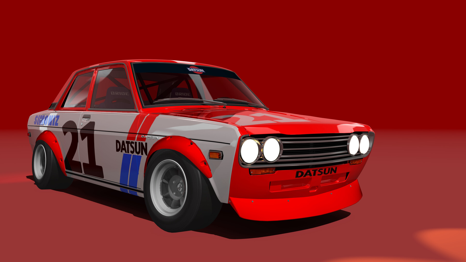 ArtStation - Datsun 510 Racecar