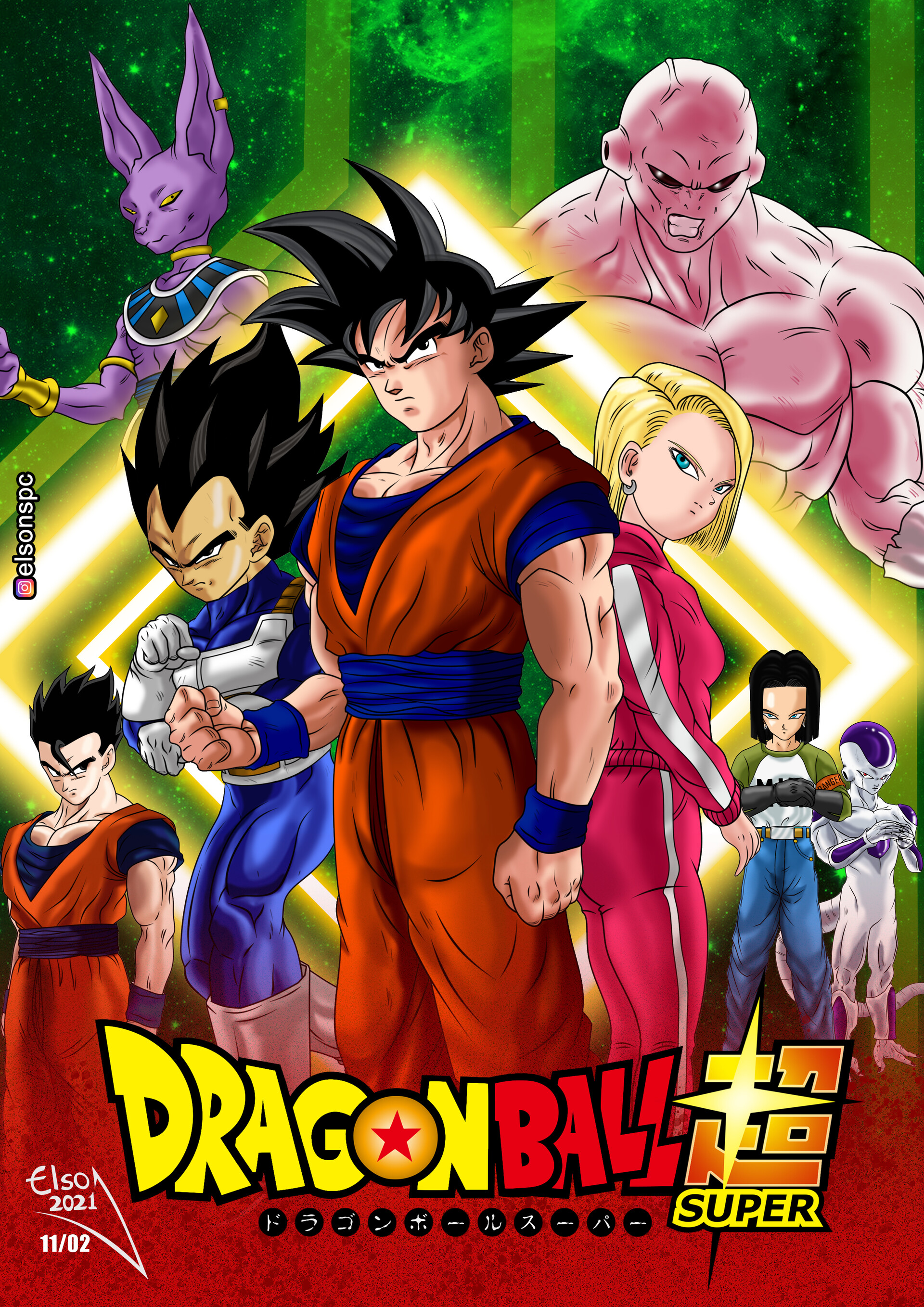 ArtStation - Dragon Ball Super Torneio do Poder