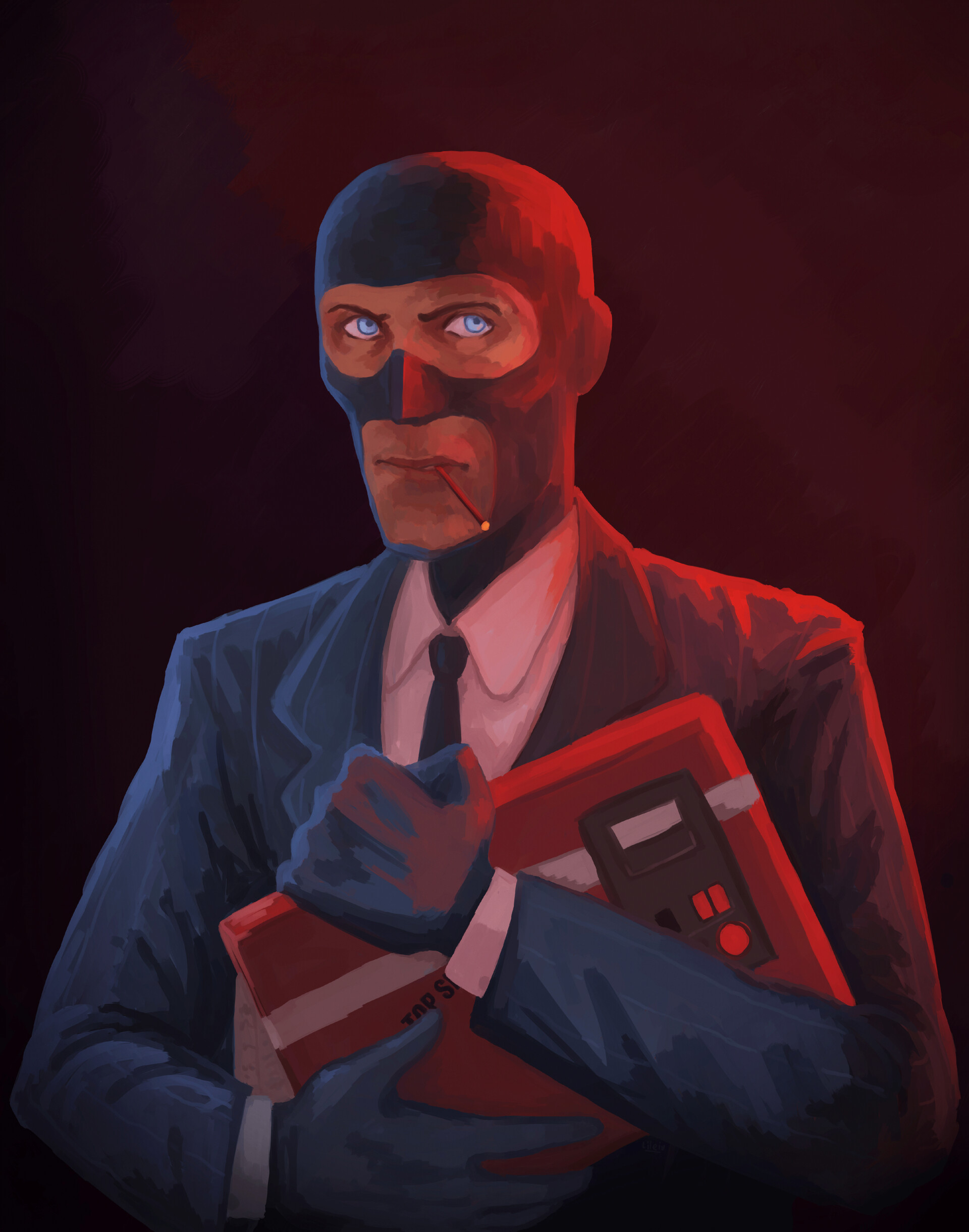 ArtStation TF2 Spy
