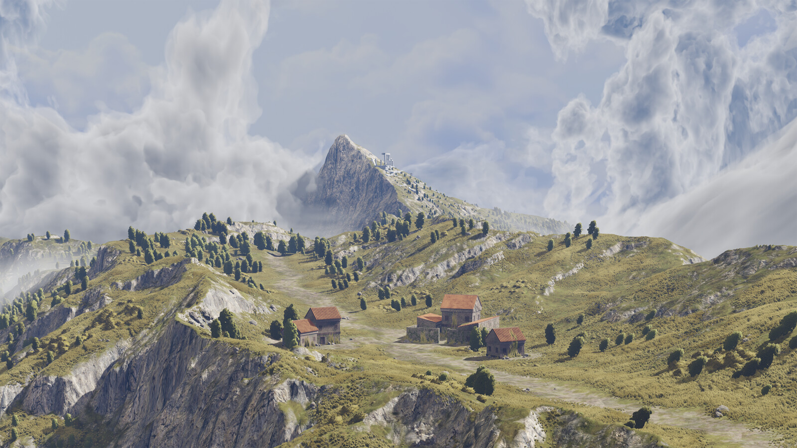 On the Hills of the Gods