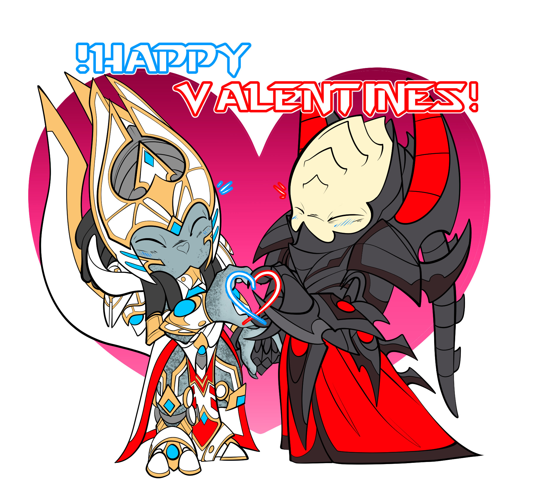 ArtStation - -Protoss Valentines-