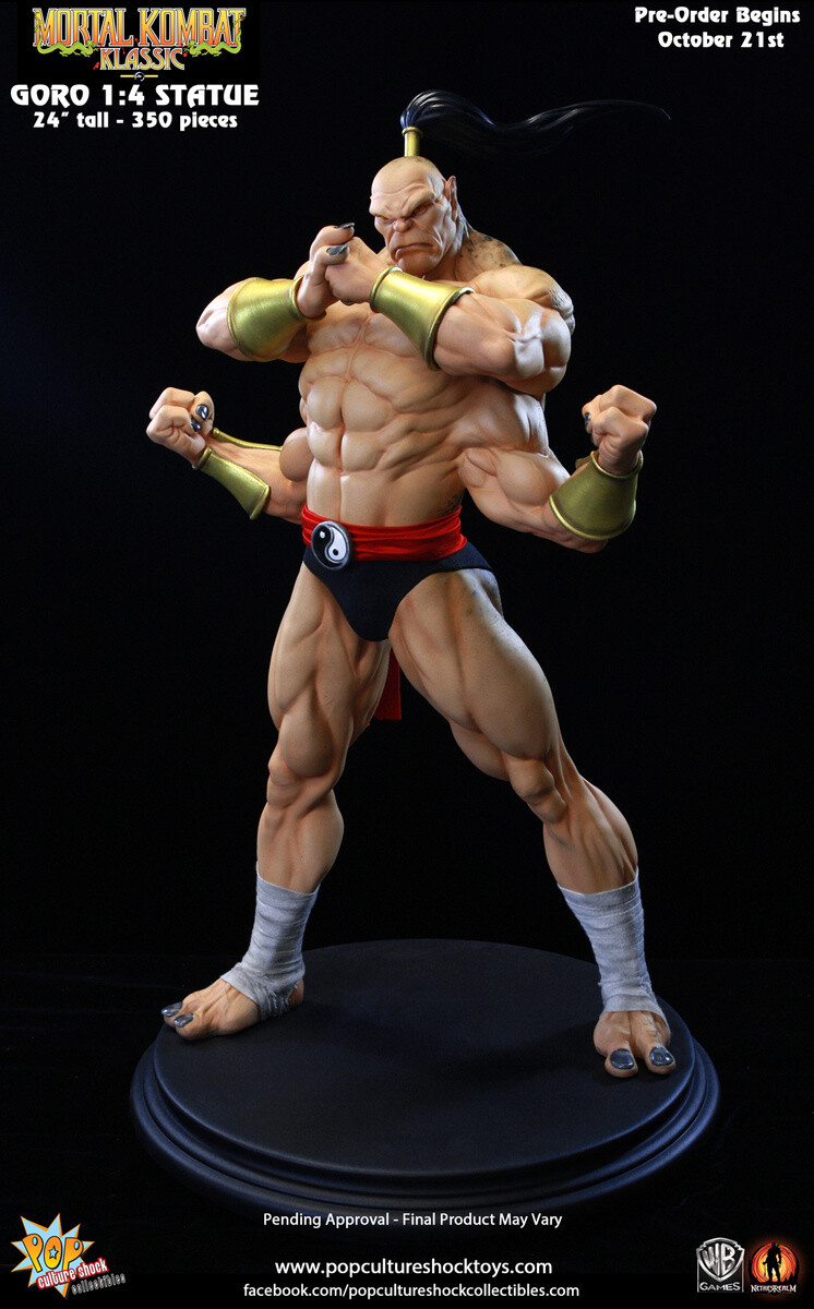 ★決算特価商品★ ArtStation statue scale 1/4th - Goro - Kombat Mortal - その他