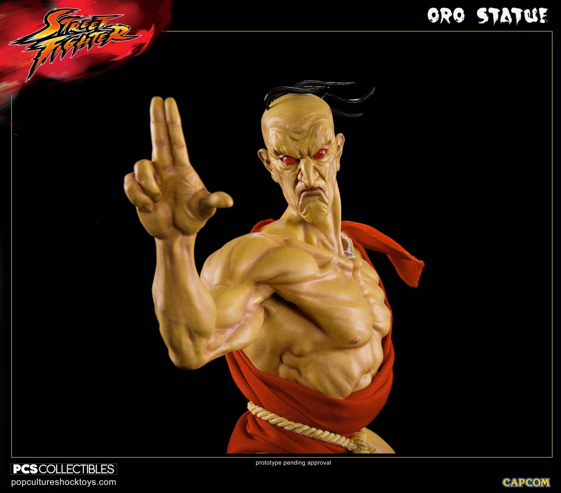 John Cleary - Street Fighter - ORO - 1/4th scale statue