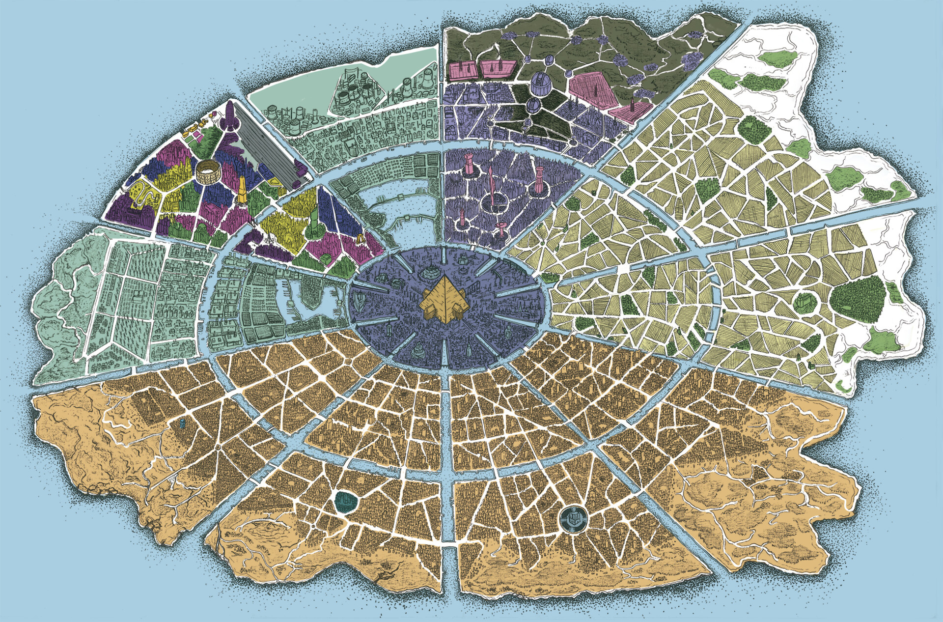 atlantis city map