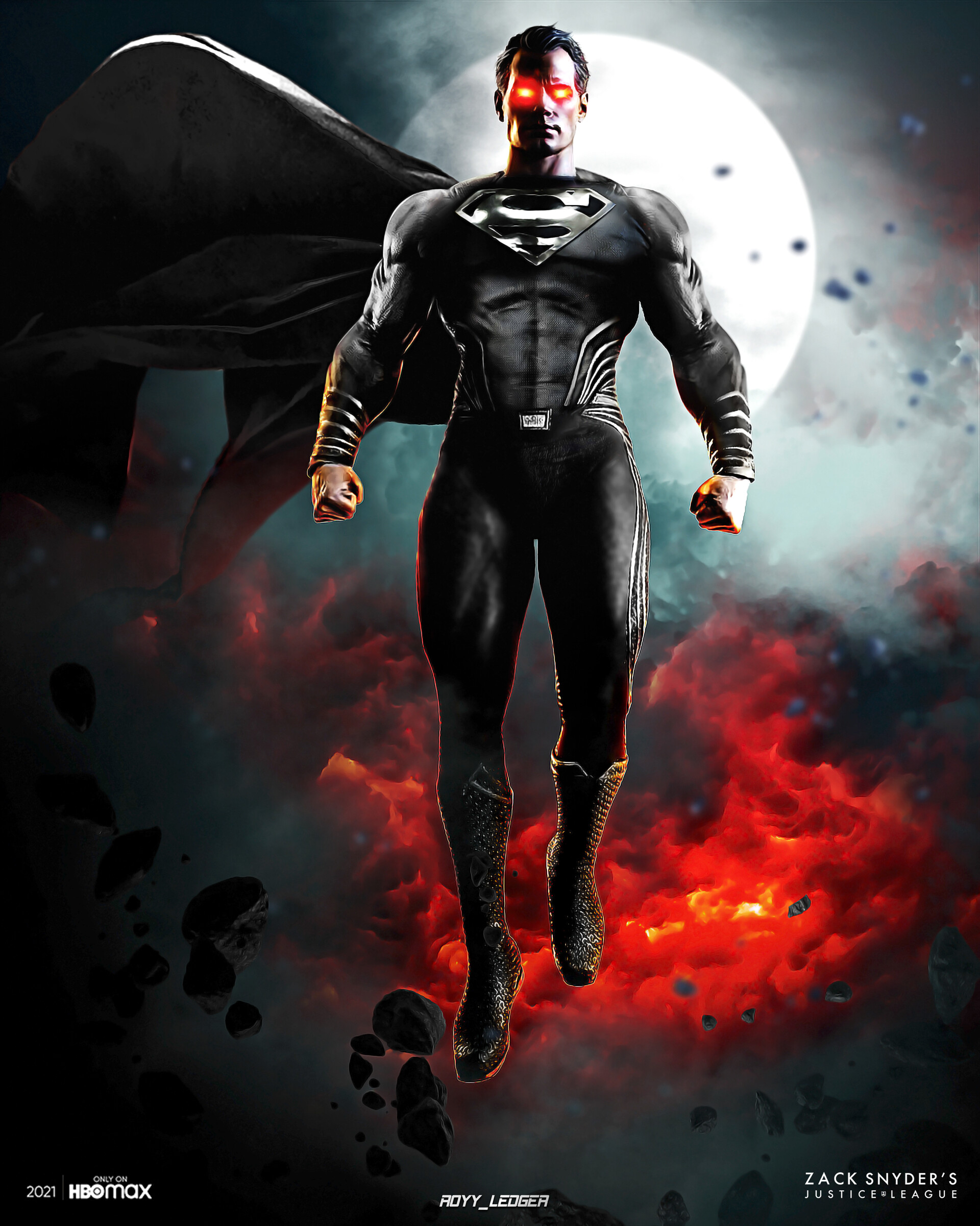 Royy _Ledger - Zack Snyder's Justice League : Black Suit Superman