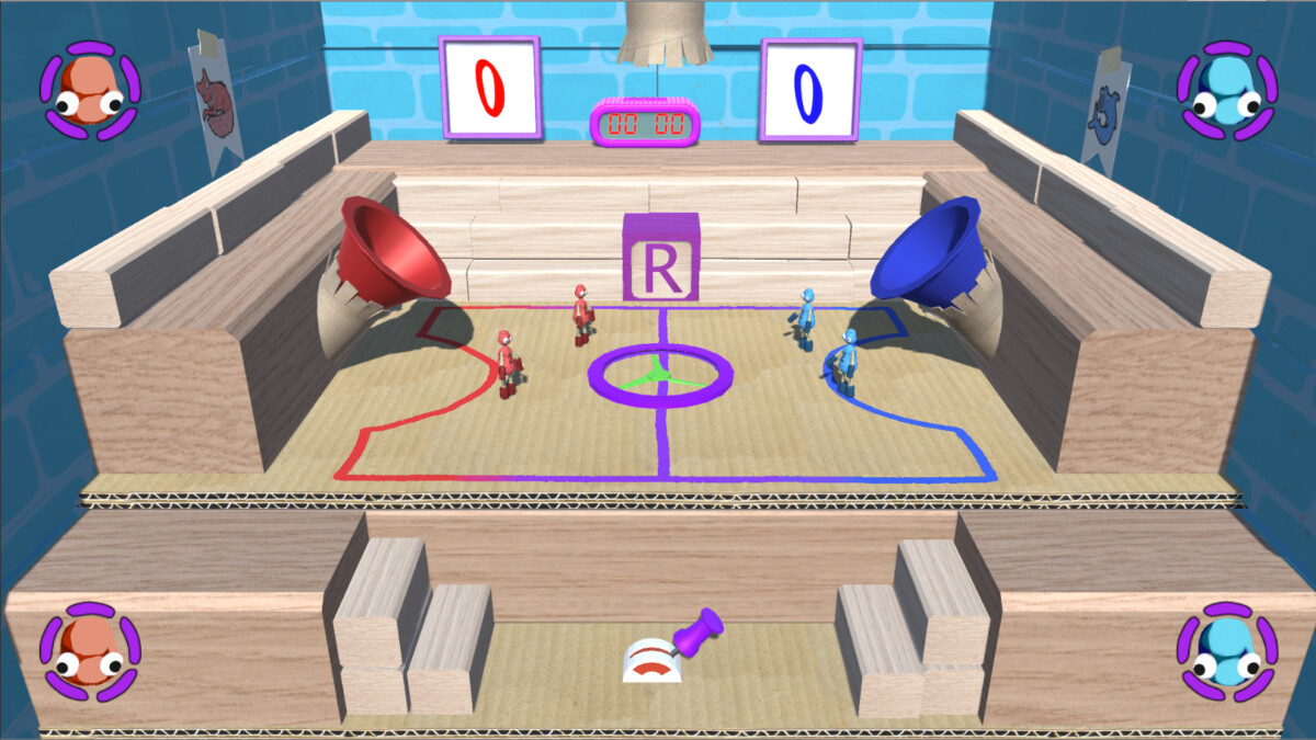 The main Ragball court