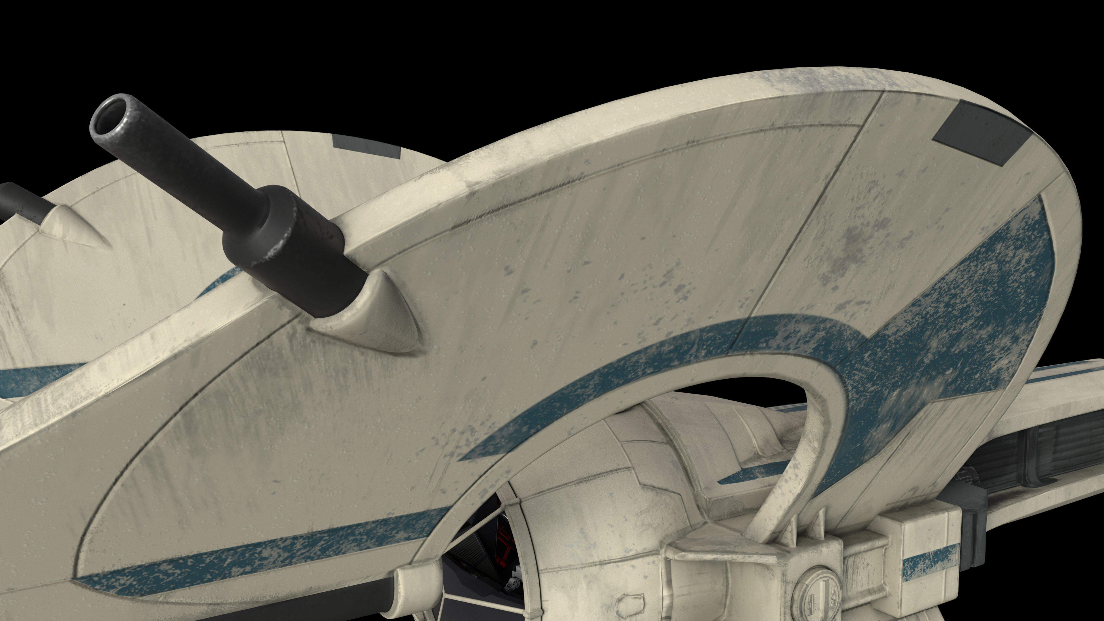 Wing High Poly