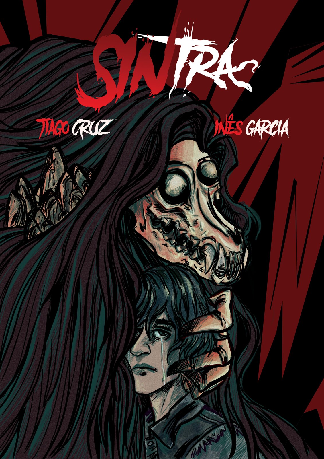 Backcover for the second edition of the comic book "SINtra"